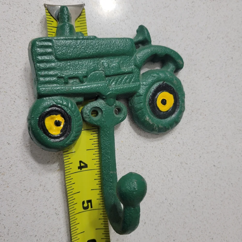 Cast iron tractor wall hook
